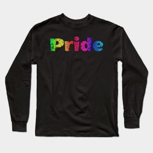 LGBT Pride - floral design Long Sleeve T-Shirt